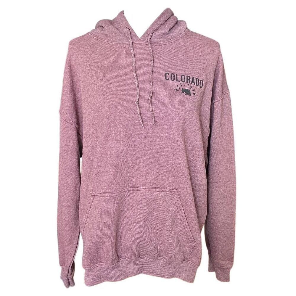 Gildan Women's Size Large Maroon Colorado Hoodie